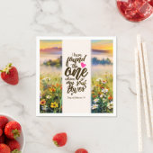 ソロモンの歌3:4わたしは一つの聖書を見つけた スタンダードカクテルナプキン (インサイチュ)