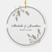 ソロモンの歌3:4わたしは一つの聖書を見つけた セラミックオーナメント (裏面)