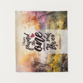 ソロモンの歌3:4わたしは一つの聖書を見つけた タペストリー (正面)