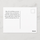 ソロモンの歌3:4わたしは一つの聖書を見つけた ポストカード (裏面)