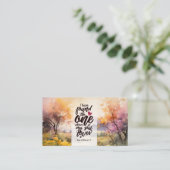 ソロモンの歌3:4わたしは一つの聖書を見つけた 名刺 (スタンド正面)