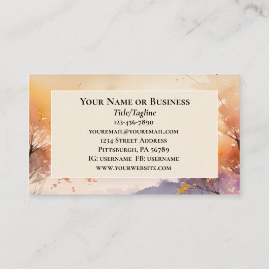 ソロモンの歌3:4わたしは一つの聖書を見つけた 名刺 (裏面)