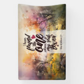 ソロモンの歌3:4わたしは一つの聖書を見つけた 横断幕 (縦)