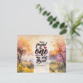 ソロモンの歌3:4私は聖書の一つのカードを見つけた (スタンド正面)