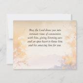 ソロモンの歌3:4私は聖書の一つのカードを見つけた (裏面)