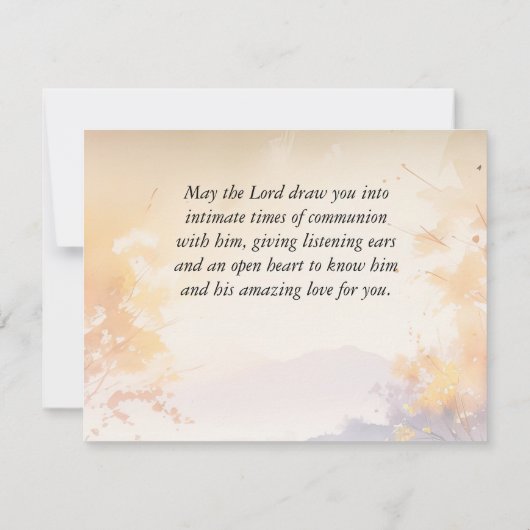 ソロモンの歌3:4私は聖書の一つのカードを見つけた (裏面)