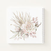 ソロモンの歌6:3わたしは愛する者のフローラ ノートブック (裏面)