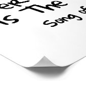 ソロモンの歌6:9 ポスター (角)