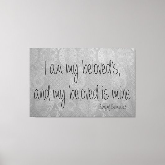 ソロモンの歌 キャンバスプリント (正面)