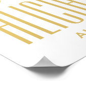 ソロモンの歌 |シャンパン金ゴールドゲストブックポスター ポスター (角)