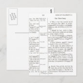 ソロモンの歌 ポストカード (正面/裏面)