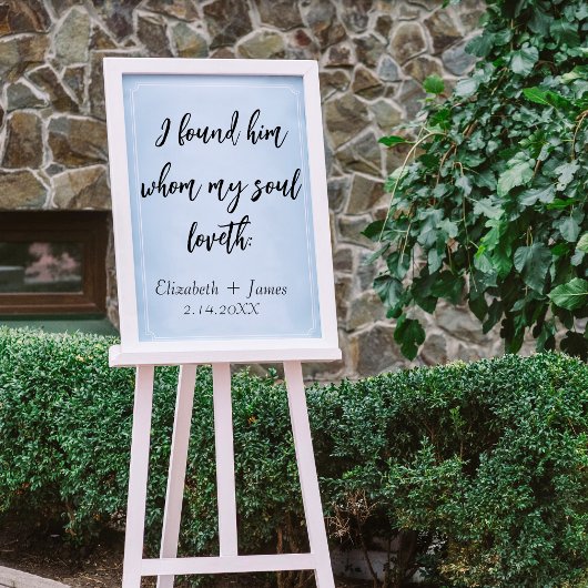 ソロモンの歌、私は王立公認訳(KJV)結婚式を見つけた アクリルサイン