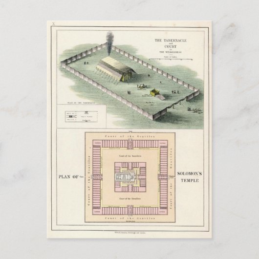 ソロモンの神殿 ポストカード (正面)