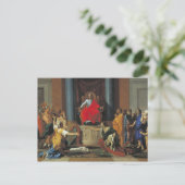 ソロモンの裁き， 1649 ポストカード (スタンド正面)