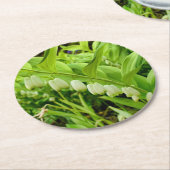 ソロモンズシール ラウンドペーパーコースター (アングル)