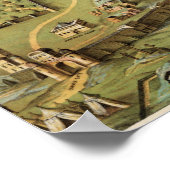 ソロモン寺とエルサレムの古代都市 ポスター (角)