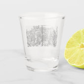 ソロモン時代のエルサレム ショットグラス (裏面)