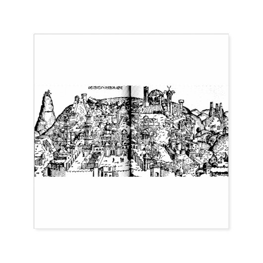 ソロモン時代のエルサレム セルフインキングスタンプ (デザイン)