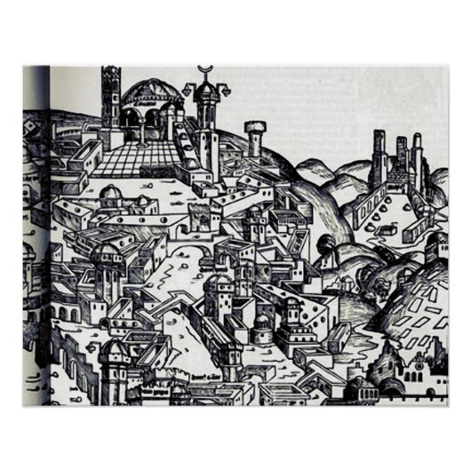 ソロモン時代のエルサレム ポスター (正面)