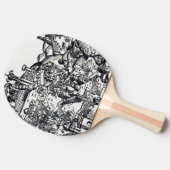 ソロモン時代のエルサレム 卓球ラケット (横)