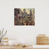 ソロモン王とシバの女王 ポスター (キッチン)