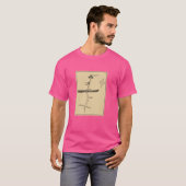 ソロモン王の鉱山の路線地図(1898) Tシャツ (正面フル)