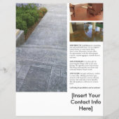 ソロモン請負業者のための具体的なフライヤーを検討 チラシ (裏面)