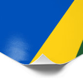 ソロモン諸島の国旗 ポスター (コーナー)