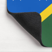 ソロモン諸島の国旗 マウスパッド (コーナー)