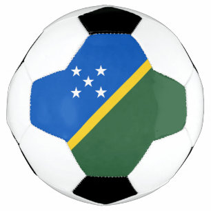 ソロモン諸島の旗 サッカーボール