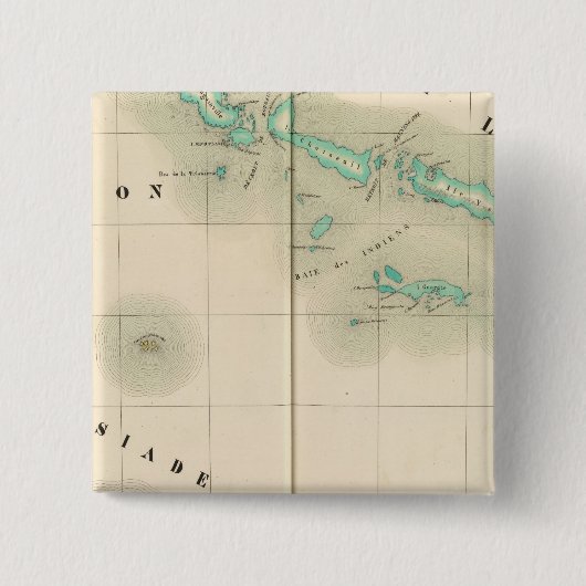 ソロモン諸島オセアニアNo 32 缶バッジ (正面)