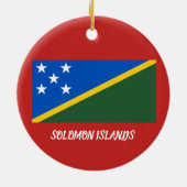 ソロモン諸島クレストクリスマスオーナメント セラミックオーナメント (裏面)