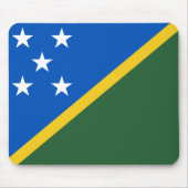ソロモン諸島国旗のマウスパッド マウスパッド (正面)