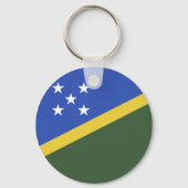 ソロモン諸島国旗 キーホルダー (正面)
