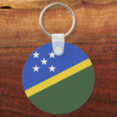 ソロモン諸島国旗 キーホルダー (正面)