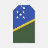 ソロモン諸島国旗 ギフトタグ (裏面)