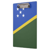 ソロモン諸島国旗 クリップボード (左)