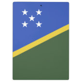 ソロモン諸島国旗 クリップボード (裏面)
