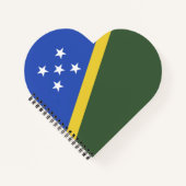 ソロモン諸島国旗 ノートブック (正面)