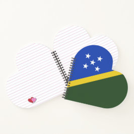 ソロモン諸島国旗 ノートブック