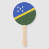 ソロモン諸島国旗 ハンドファン (裏面)