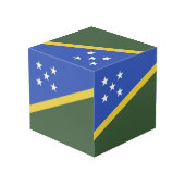 ソロモン諸島国旗 フォトキューブ (裏面アングル)