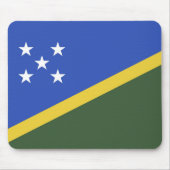 ソロモン諸島国旗 マウスパッド (正面)