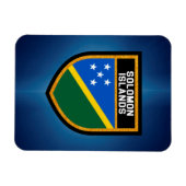 ソロモン諸島国旗 マグネット (横)