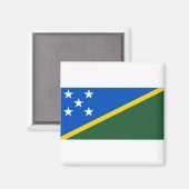 ソロモン諸島国旗 マグネット (正面/裏面)