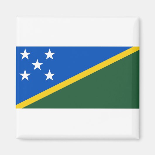 ソロモン諸島国旗 マグネット (正面)