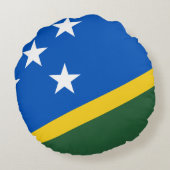 ソロモン諸島国旗 ラウンドクッション (裏面)