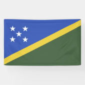 ソロモン諸島国旗 横断幕 (横)