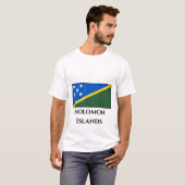 ソロモン諸島国旗 Tシャツ (正面フル)