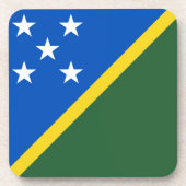 ソロモン諸島旗コースター コースター (正面)